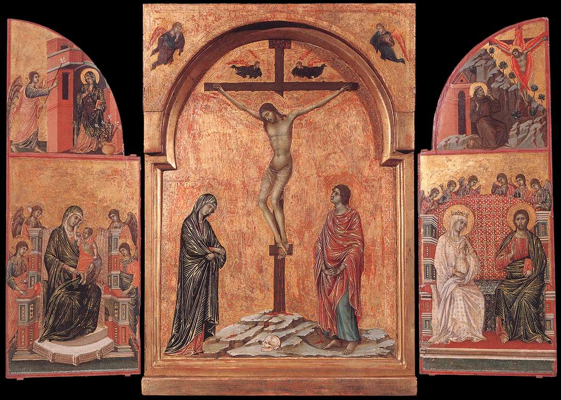 Duccio di Buoninsegna Triptych sdg